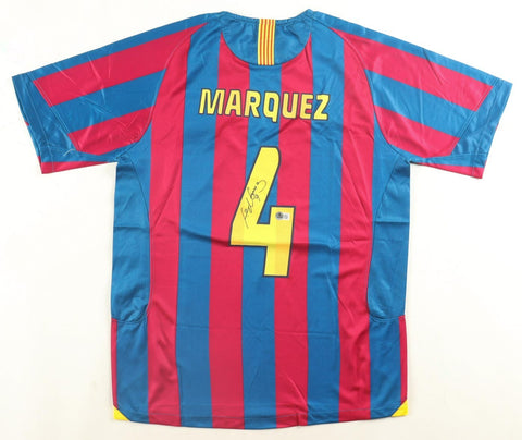 Rafael Marquez Signed Barcelona Nike Authentic Jersey (Beckett) Center-Back