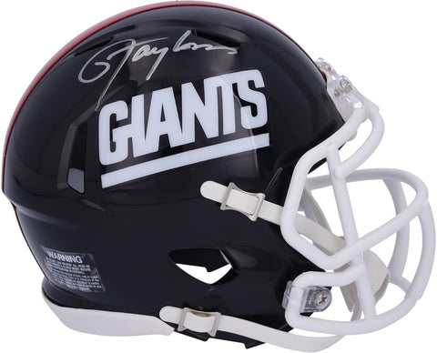Lawrence Taylor New York Giants Autographed Riddell Throwback Speed Mini Helmet