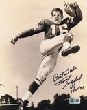 Frank Gifford Autographed Signed 8x10 Photo Giants "HOF 77" Beckett QR #BS12986