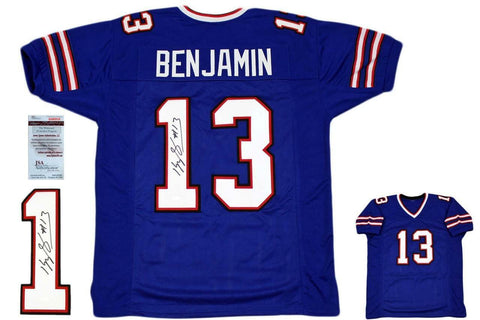 Kelvin Benjamin Autographed SIGNED Jersey - Royal - JSA Witnessed