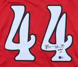 Brian Urlacher Signed New Mexico Lobos Jersey Inscribed "CHOF 17"(Beckett) Bears