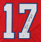 Brian Sipe Signed 1984 New Jersey Generals USFL Jersey (Beckett COA) Browns Q.B.