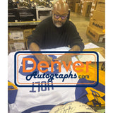 Torry Holt Autographed/Signed Pro Style Sz XL Jersey White Beckett W 58513