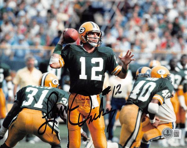 Packers Lynn Dickey Authentic Signed 8x10 Horizontal Photo Autographed BAS 1