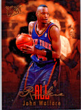 John Wallace Signed New York Knicks Jersey (AWM) 1996 1st Round NBA Draft Pick