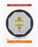 Mike Schmidt Signed 1990 Mike Schmidt Night Original Phillies Program (PSA COA)