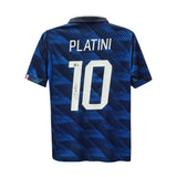 Michel Platini Signed France Home Soccer Jersey #10 with Beckett COA