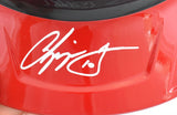 Chipper Jones Autographed Atlanta Braves F/S Replica Helmet w/Stand - Fanatics