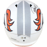 Patrick Surtain Autographed Denver Broncos F/S 24 Alt Helmet Beckett WIT 53133