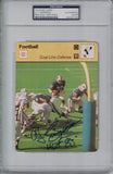 O.J. Simpson Signed Buffalo Bills 1978 Sportscaster Card #36-17 PSA Slab 24430