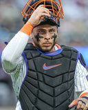 Francisco Alvarez Signed New York Mets Jersey (Beckett) Mets Current #1 Catcher
