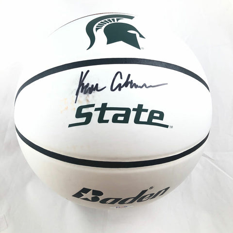 KEON COLEMAN signed Basketball PSA/DNA Michigan State autographed