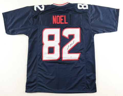 Jaylin Noel Signed Houston Texans Jersey (JSA) Ex-Iowa State Cyclones Receiver
