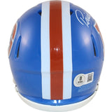 Patrick Surtain Autographed Denver Broncos D Logo Mini Helmet Beckett 50786