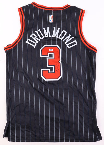 Andre Drummond Signed Chicago Bulls Nike Jersey (PSA) 2xNBA All-Star 2016 & 2018