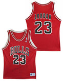 Bulls Michael Jordan "Thanks For Everything" Signed Red Champion Jersey BAS LOA
