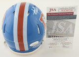 Steve Atwater Signed Denver Broncos Throwback Mini Helmet (JSA COA) 8xPro Bowl