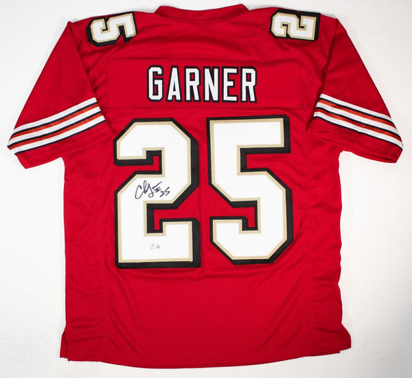 Charlie Garner Signed San Francisco 49ers Jersey (Beckett) 2000 Pro Bowl R.B.