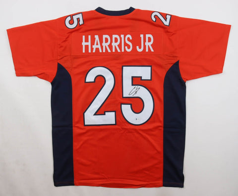 Chris Harris Jr. Signed Denver Broncos Jersey (Beckett) Super Bowl L Champion