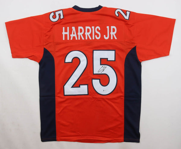 Chris Harris Jr. Signed Denver Broncos Jersey (Beckett) Super Bowl L Champion