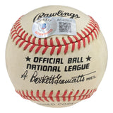 Willie Mays San Francisco Giants Signed Official NL Baseball BAS AC40954