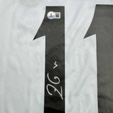 Autographed/Signed Rodrygo Silva de Goes Real Madrid White Jersey Beckett COA