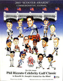 Phil Rizzuto Signed New York Yankees Celebrity Golf Classic Journal BAS