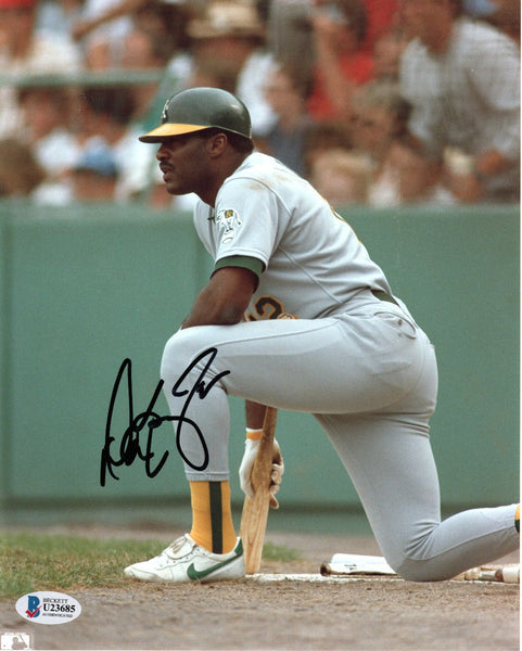 Don Baylor Autographed Oakland A's 8x10 Photo Beckett Authenticated