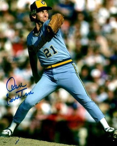 Brewers Hall of Famer DON SUTTON Signed 8x10 AUTO Photo #2 - 82 World Series