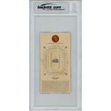 John Elway Autographed Denver Broncos Super Bowl 33 Ticket Stub Beckett 48156