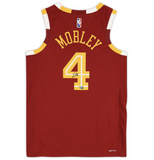 Evan Mobley Autographed Cavaliers Nike Red Mixtape Swingman Jersey Fanatics