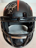 Bill Romanowski Autographed Denver Broncos Eclipse Mini Helmet JSA COA