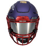 Patrick Mahomes Autographed SB Chrome Inlay SpeedFlex Helmet Beckett LE 15