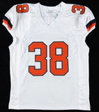 Jaleel McLaughlin Signed Denver Broncos Jersey Inscribed Broncos Country JSA COA