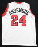 Noa Essengue Signed Bulls Jersey (Beckett) Chicago 2025 1st Round Pk #12 Overall
