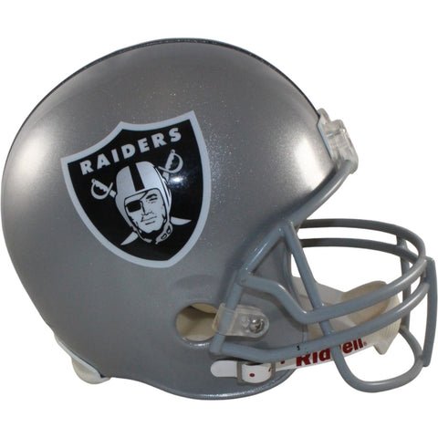 Oakland Raiders Full Size Replica VSR4 Damaged Helmet Riddell 57178