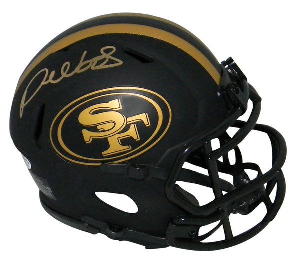DEEBO SAMUEL SIGNED SAN FRANCISCO 49ERS ECLIPSE SPEED MINI HELMET BECKETT