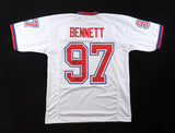 Cornelius Bennett Signed Buffalo Bills Pro Bowl Jersey (TSE) 5xPro Bowl LB