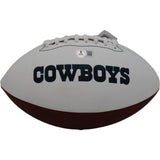 Emmitt Smith Autographed/Signed Dallas Cowboys Logo Football Beckett 28408