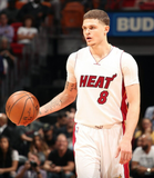 Tyler Johnson Signed Miami Heat Jersey (JSA COA) Shooting Guard / Fresno State