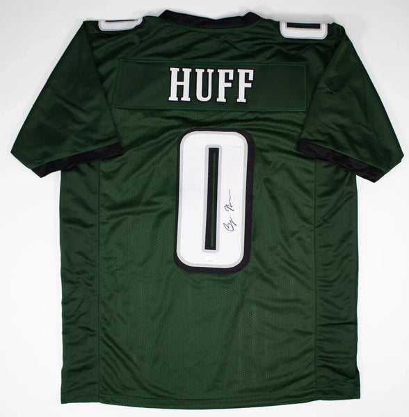 Bryce Huff Signed Philadelphia Eagles Jersey (JSA COA) Ex-Memphis Tiger Def. End