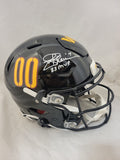 JOE THEISMANN "83 MVP" SIGNED WASHINGTON ALT SPEEDFLEX AUTHENTIC HELMET BECKETT