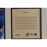 David Neid Autographed/Signed Colorado Rockies Photo and Card Beckett 51532