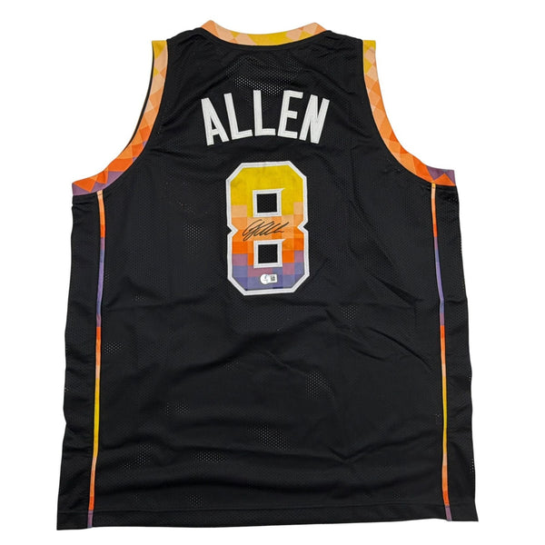 Autographed/Signed Grayson Allen Phoenix Black Jersey Beckett BAS COA