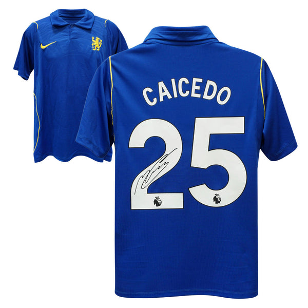 Moises Caicedo Signed Chelsea FC 2026-27 Soccer Jersey #25 with Beckett COA