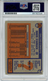 Roger Staubach Autographed 1976 Topps #395 Trading Card PSA Slab 43551