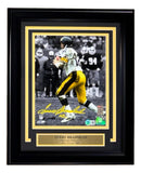 Terry Bradshaw Signed Framed 8x10 Pittsburgh Steelers Photo BAS