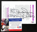 Johnny Unitas HOF Signed/Inscr 5.5x8.5 GMBC 1999 Pamphlet Colts PSA/DNA 198850