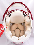 Deebo Samuel Autographed 49ers F/S Flat White Speed Authentic Helmet- Fanatics