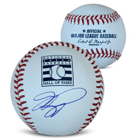 Mike Piazza Autographed Hall of Fame HOF Signed Baseball Fanatics Authentic COA